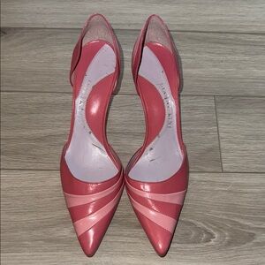 Gianni Bini Light & Dark Pink Heels. Y2K Style Sz 8